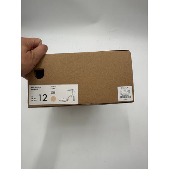 J. CREW New in Box Ankle Strap Heel Sandal in Nude // 12 - Picture 12 of 14